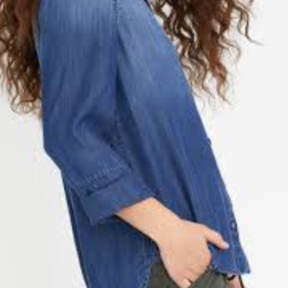 ZOZO Women Ombre Long Sleeves Viscose Tunic Top | S